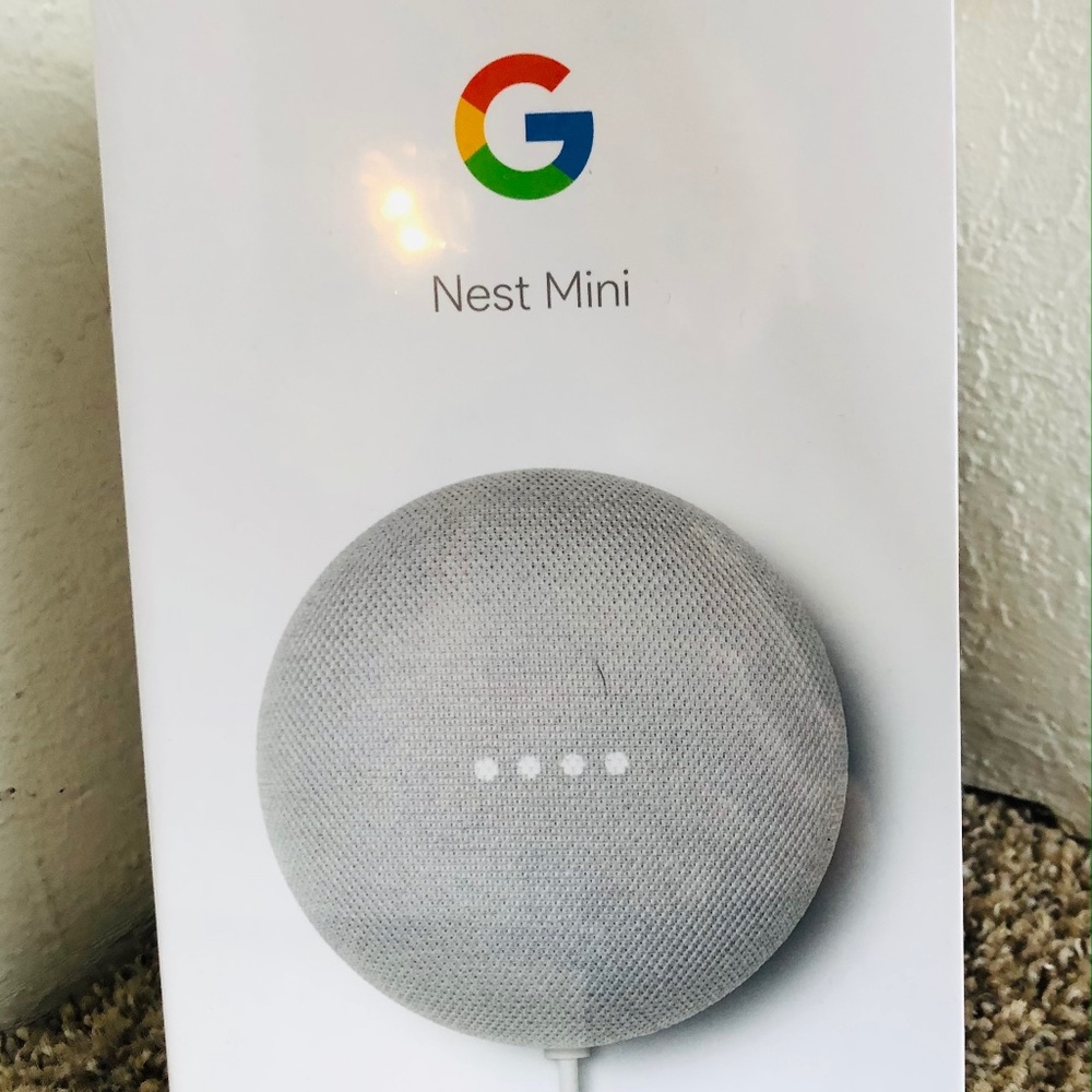 Brand New Google Home Mini Speaker - Picture 1 of 4